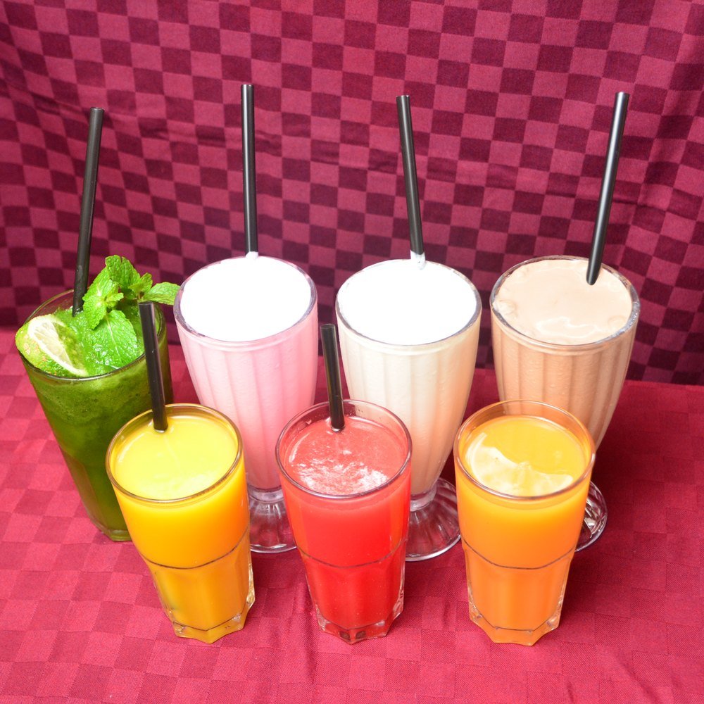 Fresh juices, mojito and milkshakes from the City Star coffee lounge